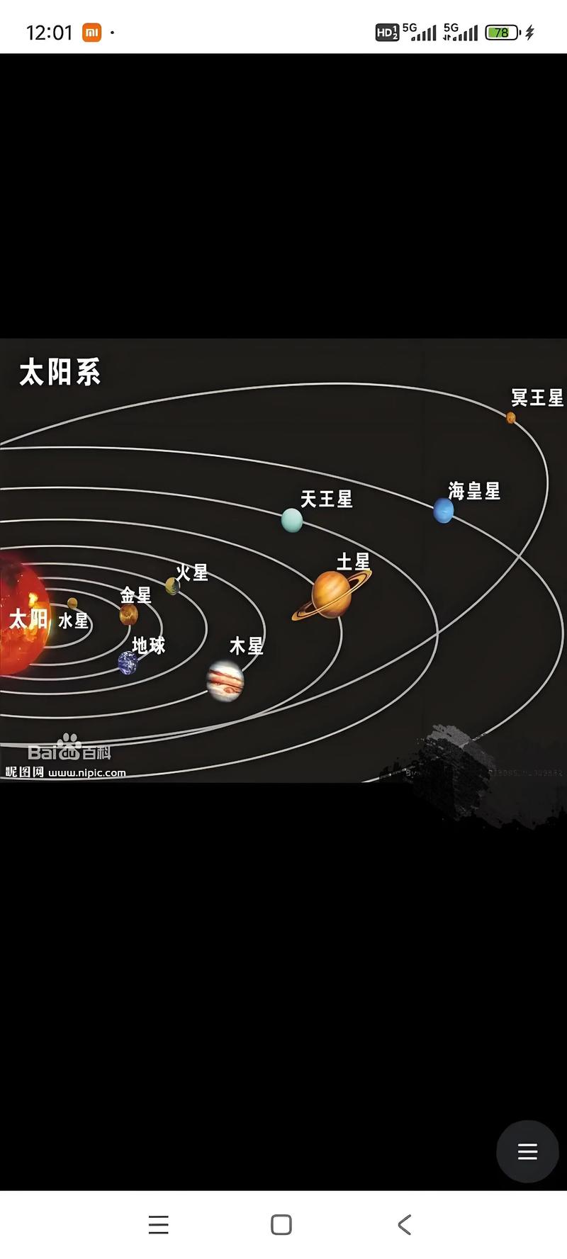太阳系行星（太阳系行星2）