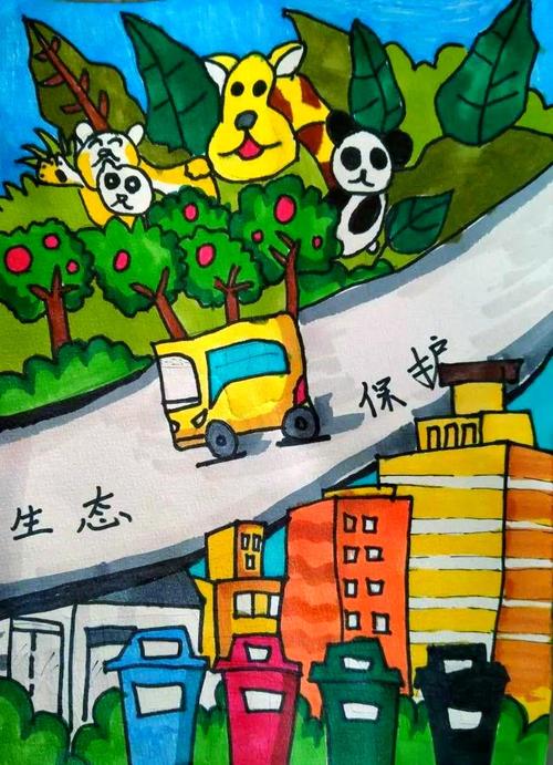 生物多样性（生物多样性绘画）