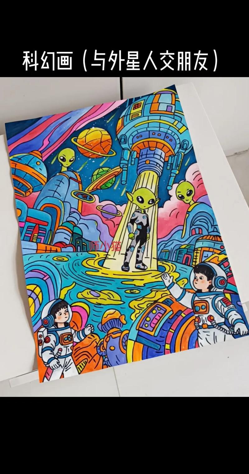 外星生命探索(外星生命探索绘画图片)