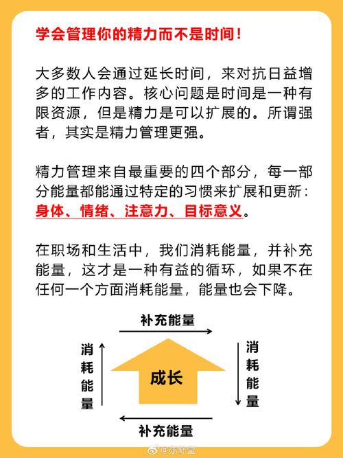 能量管理比时间管理更重要如何规划你的精力曲线(精力和能量)